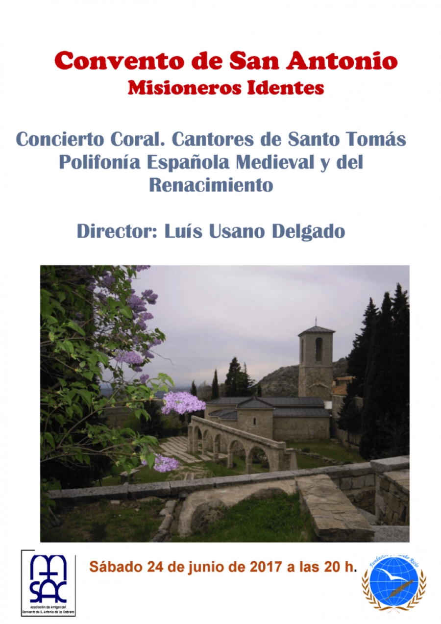 &#039;Cantores de Santo Tomás&#039; ofrecen un concierto en el monasterio de La Cabrera