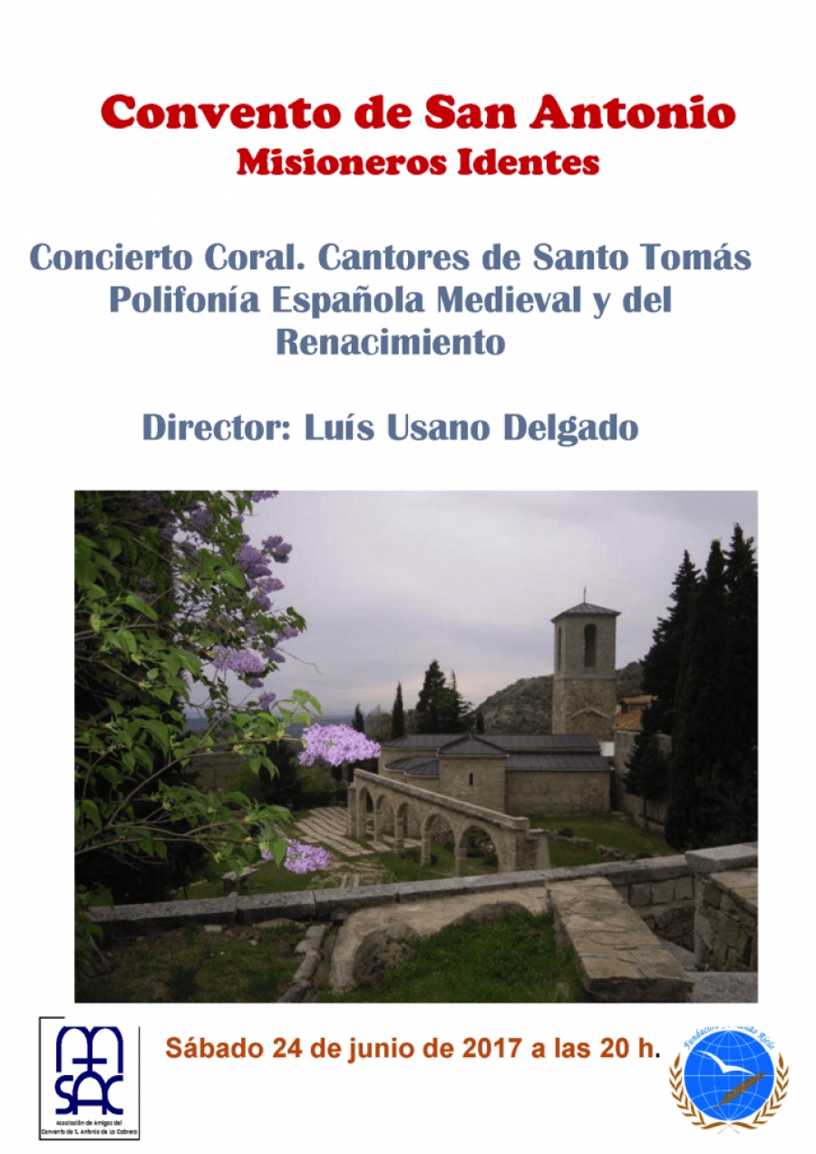 'Cantores de Santo Tom&aacute;s' ofrecen un concierto en el monasterio de La Cabrera