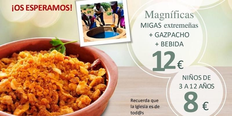 Nuestra Se&ntilde;ora de Moratalaz celebra en el segundo domingo de Pascua la V edici&oacute;n de sus Migas solidarias
