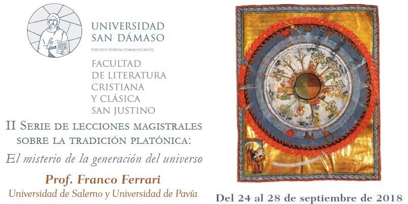 San Dámaso organiza la &#039;II Serie de lecciones magistrales sobre la tradición platónica&#039;