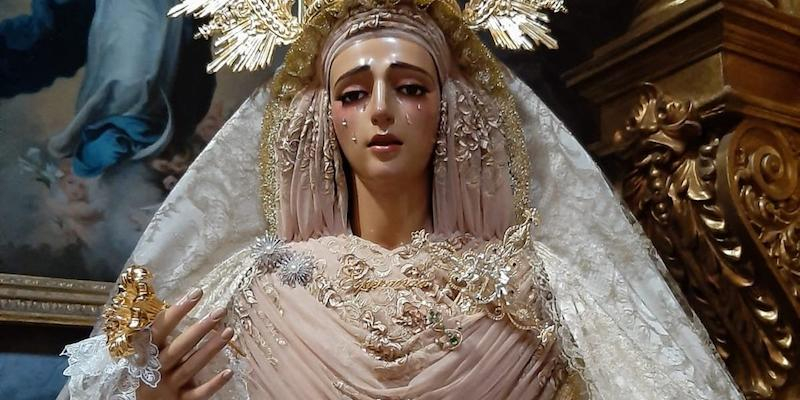 San Andrés Apóstol acoge este sábado la imposición del fajín de General a Nuestra Señora de la Esperanza de Madrid
