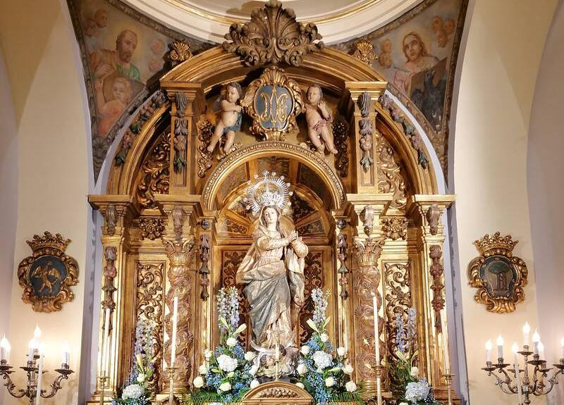 Triduo en honor a la Inmaculada Concepci&oacute;n, en la Colegiata, organizado por la Real Congregaci&oacute;n de San Isidro