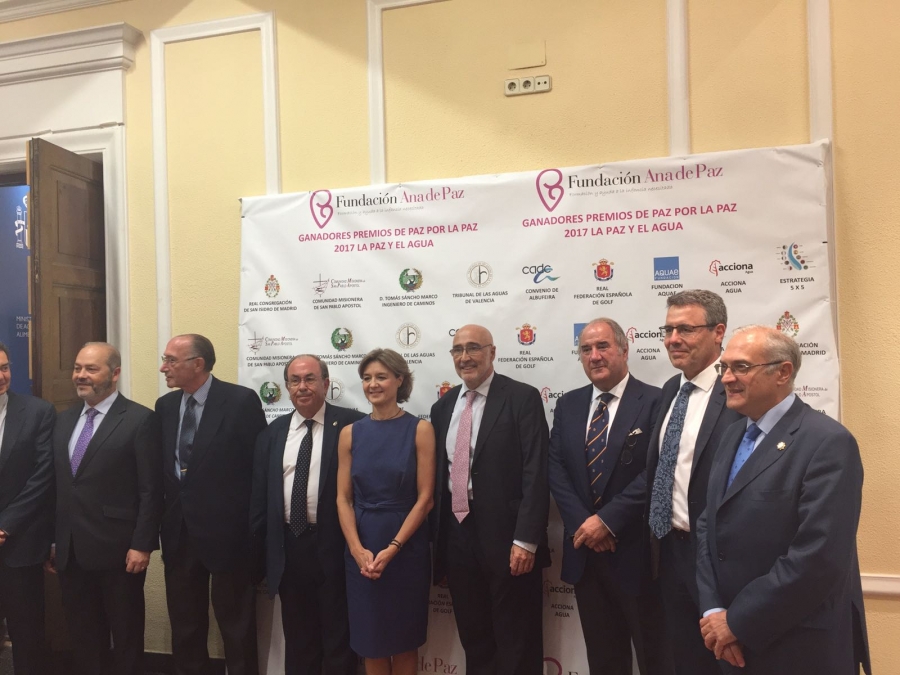 La Real Congregaci&oacute;n de san Isidro, premio 'La Paz y El Agua' 2017