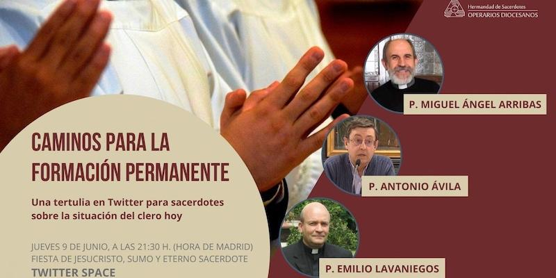 La Hermandad de Sacerdotes Operarios Diocesanos programa para esta tarde una tertulia sobre la situaci&oacute;n del clero hoy