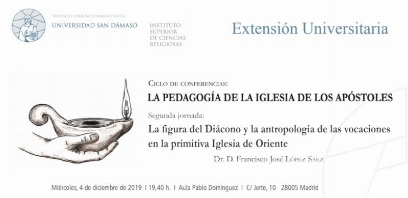 La figura del diácono y la antropología de las vocaciones en la primitiva Iglesia de Oriente, a estudio en San Dámaso