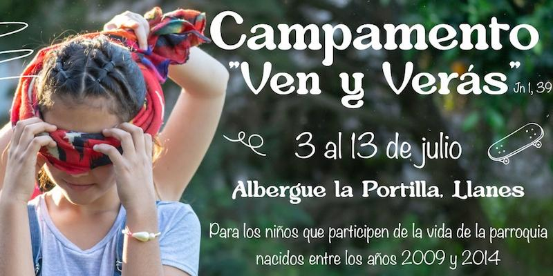 La localidad asturiana de Llanes acoge el campamento de verano 'Ven y Ver&aacute;s' de la bas&iacute;lica de Colmenar Viejo