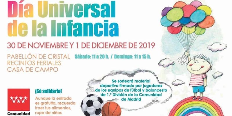 Cáritas Vicaría VI participa en el Día Universal de la Infancia que organiza la Comunidad de Madrid