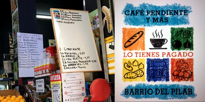 Santa María de la Fe pone en marcha la iniciativa «un café pendiente y más» para ayudar a los más necesitados del barrio