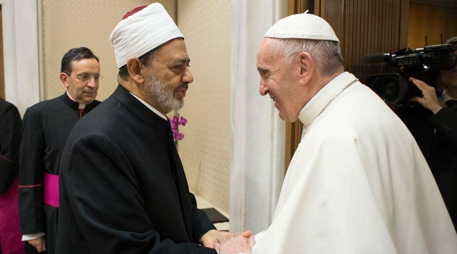El Papa y el Gran Imán de al Azhar se encuentran en el Vaticano por tercera vez