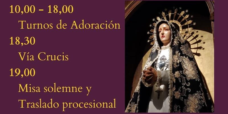 San Pedro Advíncula de Vallecas presenta este viernes a la Virgen de los Dolores para su veneración