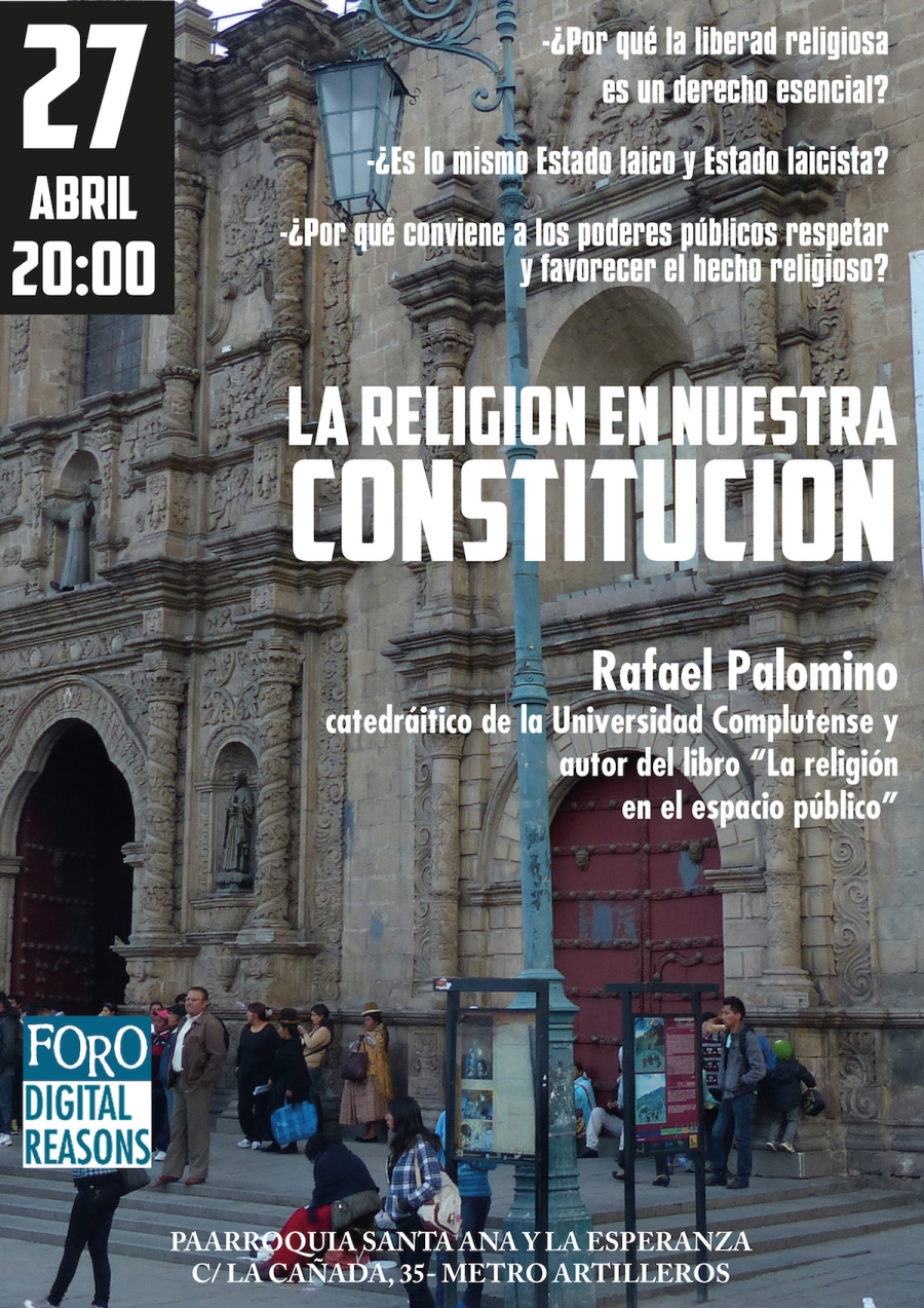 La parroquia Santa Ana y la Esperanza acoge una conferencia sobre la religi&oacute;n en nuestra Constituci&oacute;n