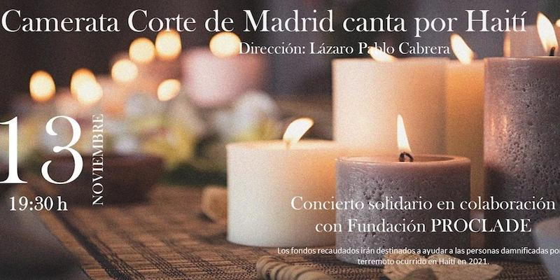 Camerata Corte de Madrid ofrece en Nuestra Señora del Espino un concierto solidario a beneficio de Haití