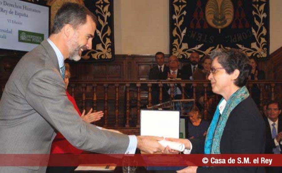 Premio Derechos Humanos a la Congregaci&oacute;n de las Adoratrices